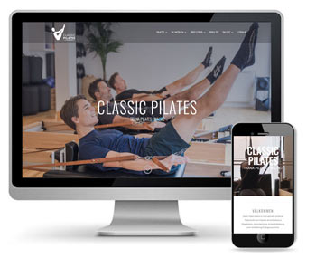 Classic Pilates nya hemsida